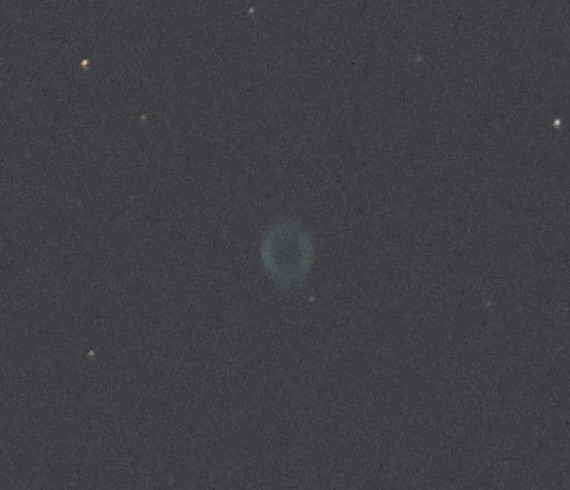 M57 環状星雲（拡大）